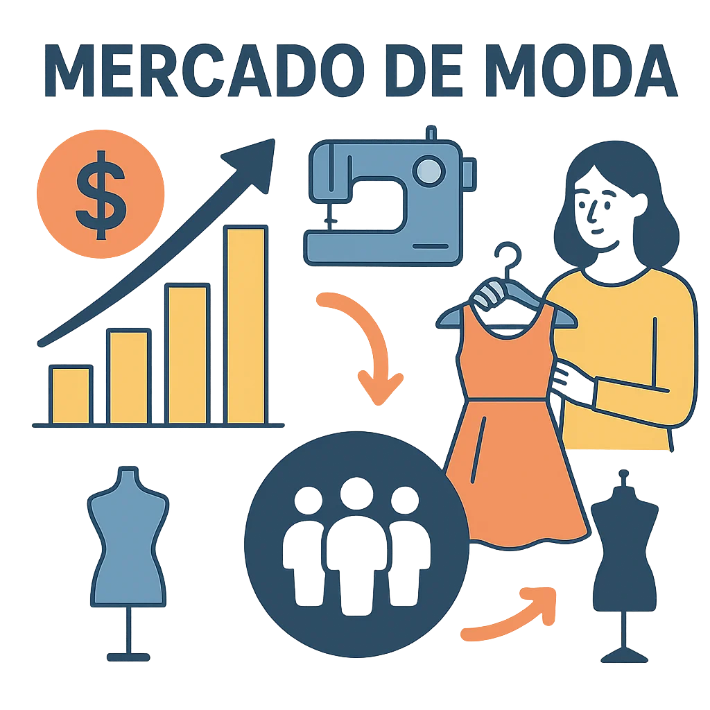 Mercado de moda reúne milhões de empregos