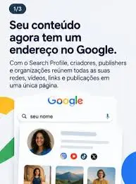 Google Search Profile: rede social com 10 mil seguidores já pode reivindicar perfil oficial