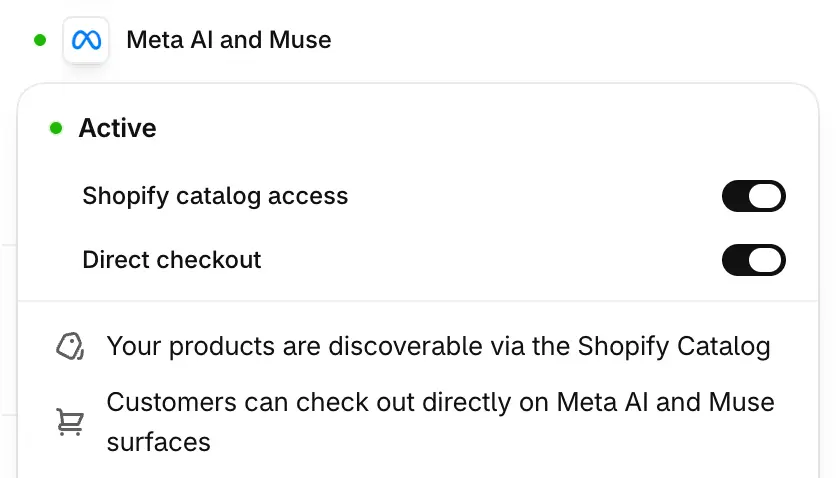 O recurso se chama "Allow Shopify to manage for me" (algo como…