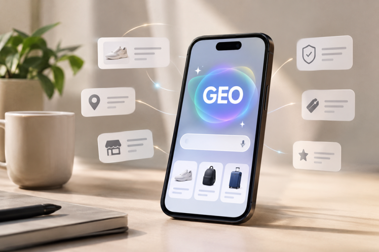 GEO para e-commerce: entenda como aparecer nas respostas das IAs