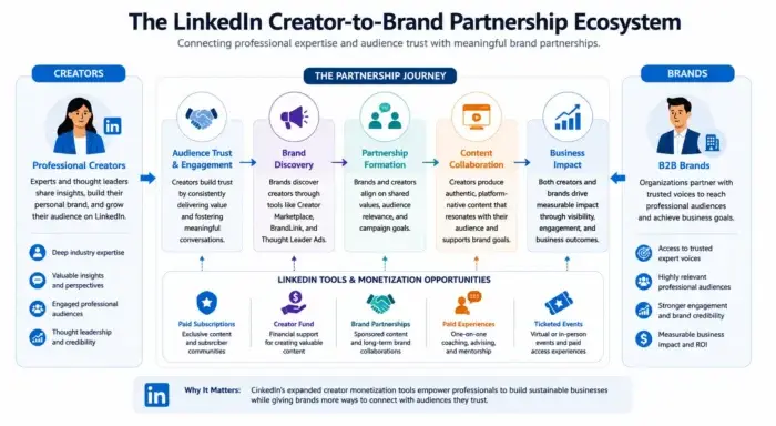 Para o LinkedIn, apoiar esses criadores ajuda a manter vivo o ecossistema…