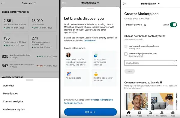 O plano também prevê um marketplace de marcas, pensado para aproximar criadores…