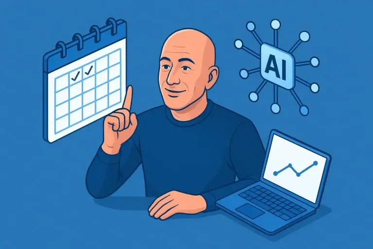 Semana de três dias: Jeff Bezos acredita que IA pode liberar trabalhadores
