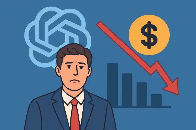 Receita da OpenAI: empresa revela que faturamento ficou US$ 20 bilhões abaixo do esperado