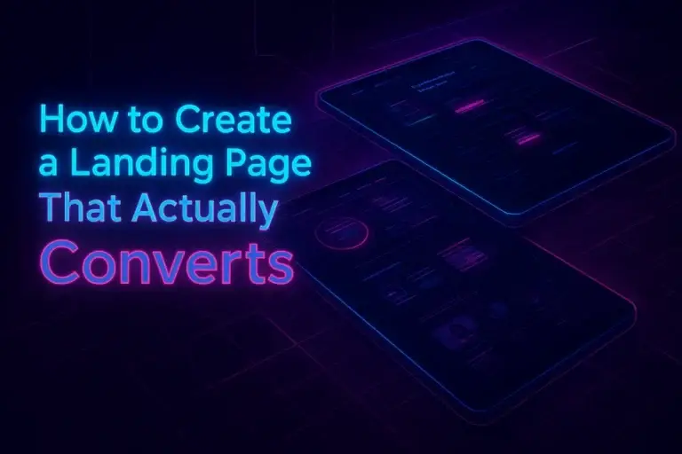Landing page que converte: veja como montar a sua do zero