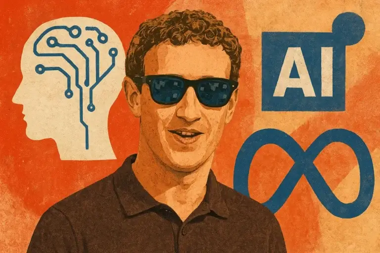 Fronteira da IA: Zuckerberg diz que Meta alcançou rivais e descarta pisar no freio