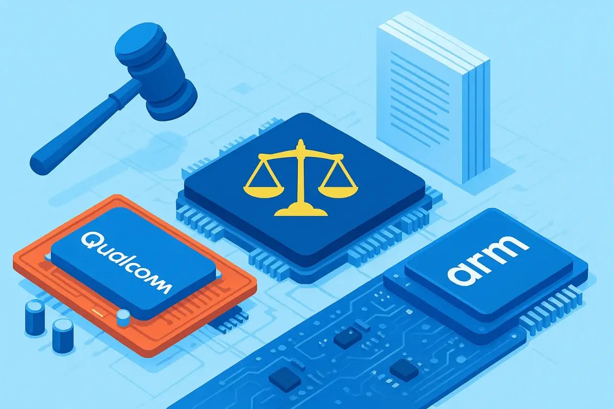 Na abertura do julgamento, a advogada da Qualcomm, Karen Dunn, apresentou ao…