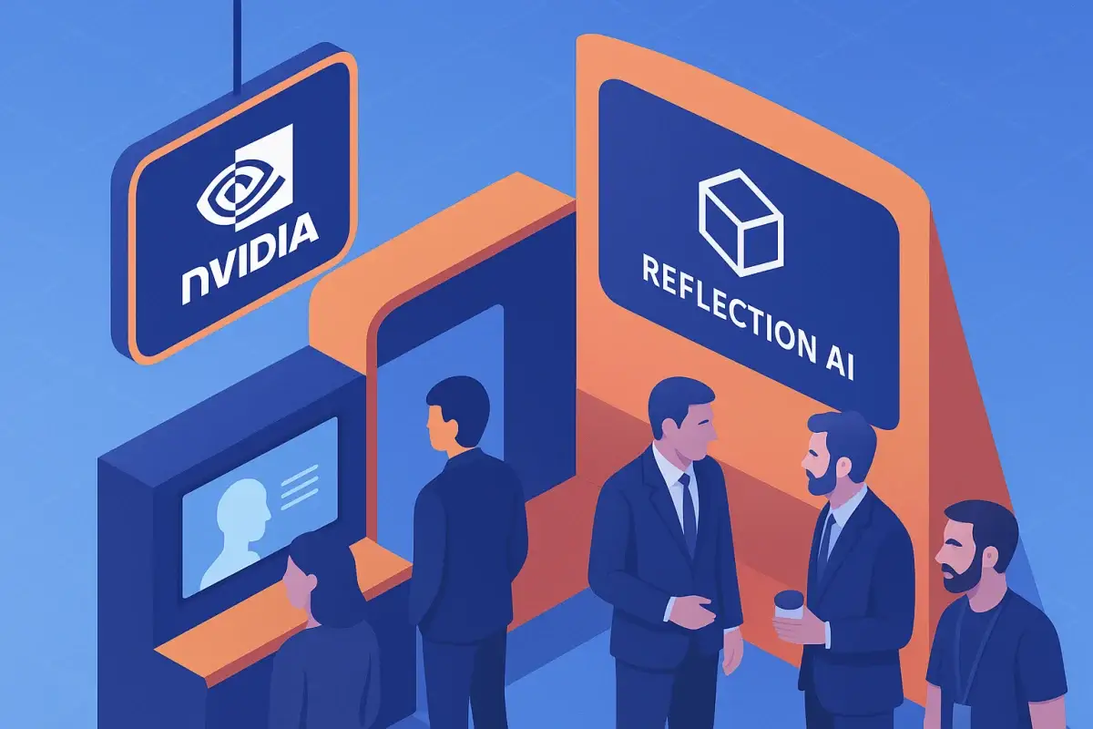 A Nvidia já colocou US$ 800 milhões (R$ 4 bilhões) na Reflection,…