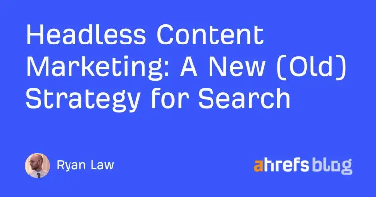 Marketing de conteúdo headless: entenda a estratégia que ignora leitores humanos