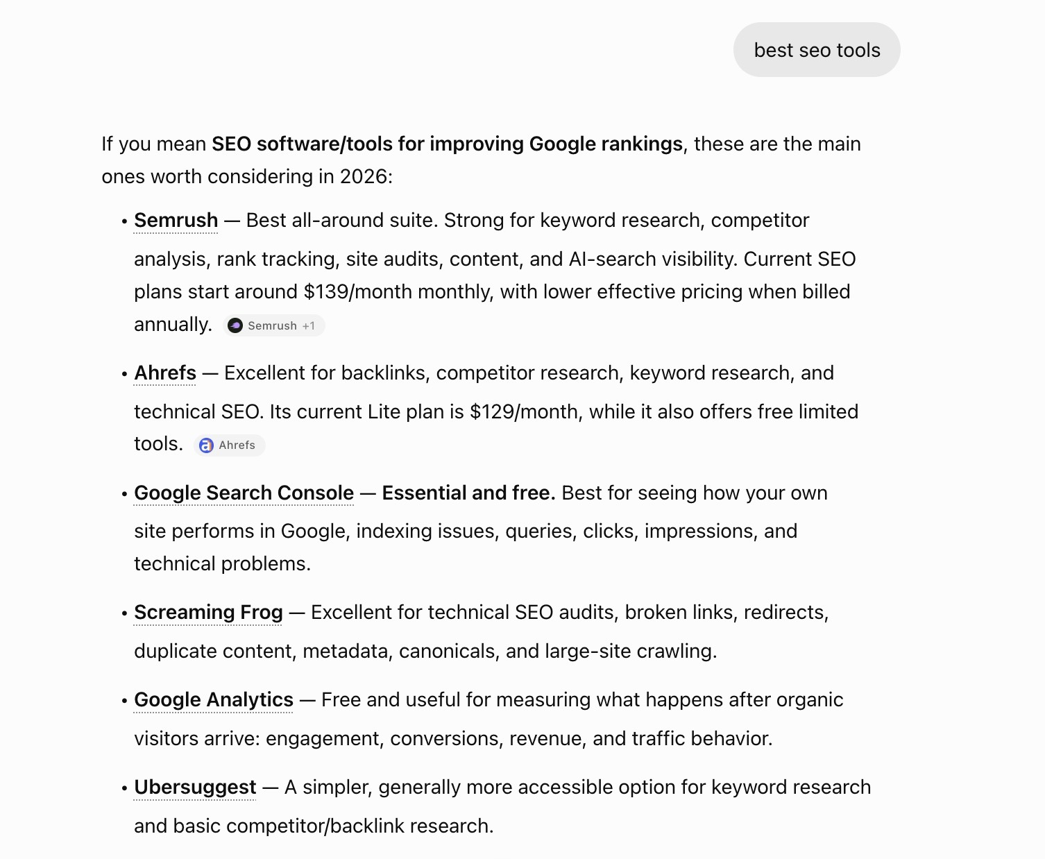Uma boa prática de SEO é, essencialmente, um método repetível que ajuda…
