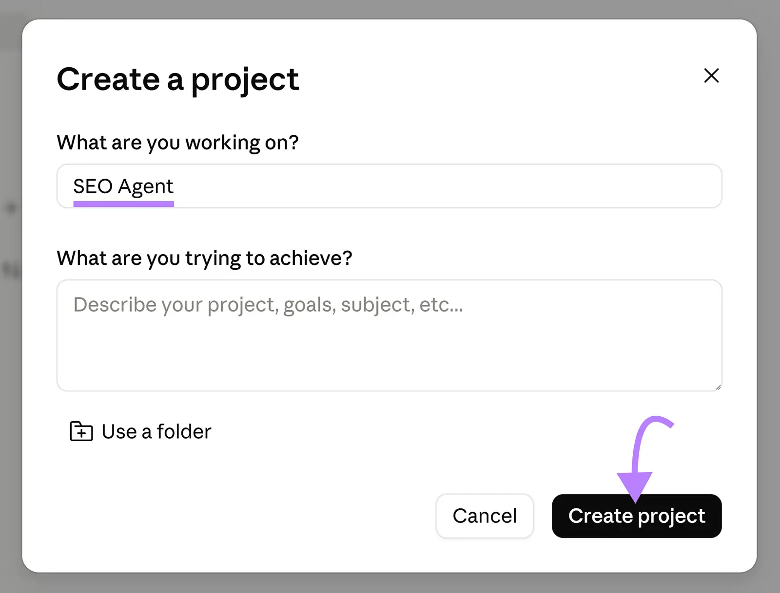 Projeto: uma pasta com todo o contexto sobre o site, o neg&oacute;cio&hellip;
