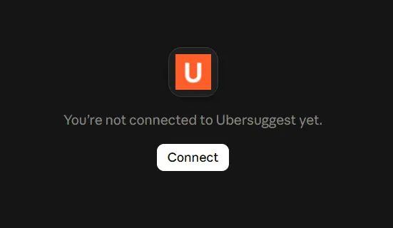 Como funciona o Ubersuggest dentro do Claude